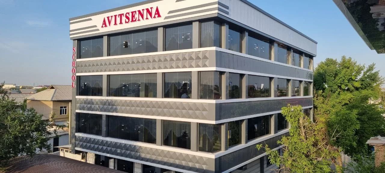 Avitsenna School — здание школы, вид сбоку