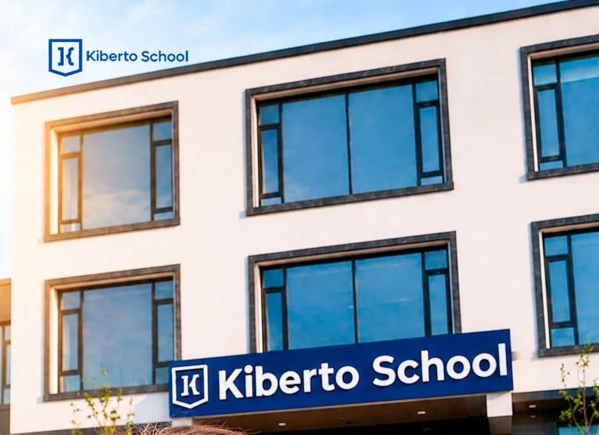 Здание Kiberto School в Учтепинском районе Ташкента