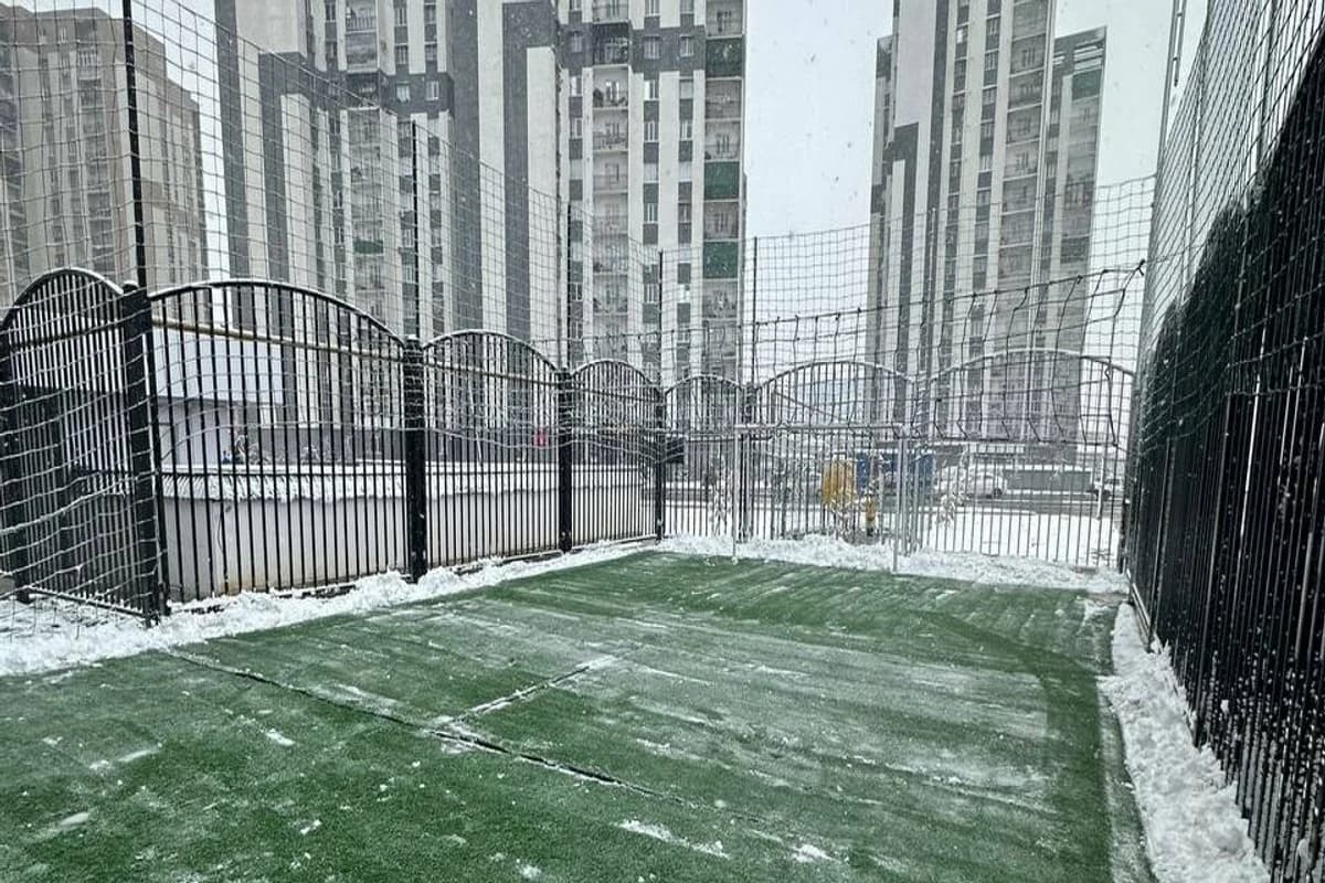 Спортивная площадка школы