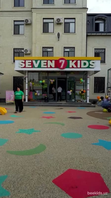 Здание детского сада 7 KIDS в массиве Бельтепа