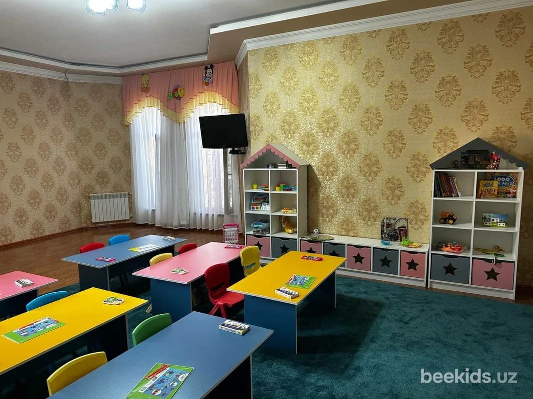 Групповая комната с зоной для занятий